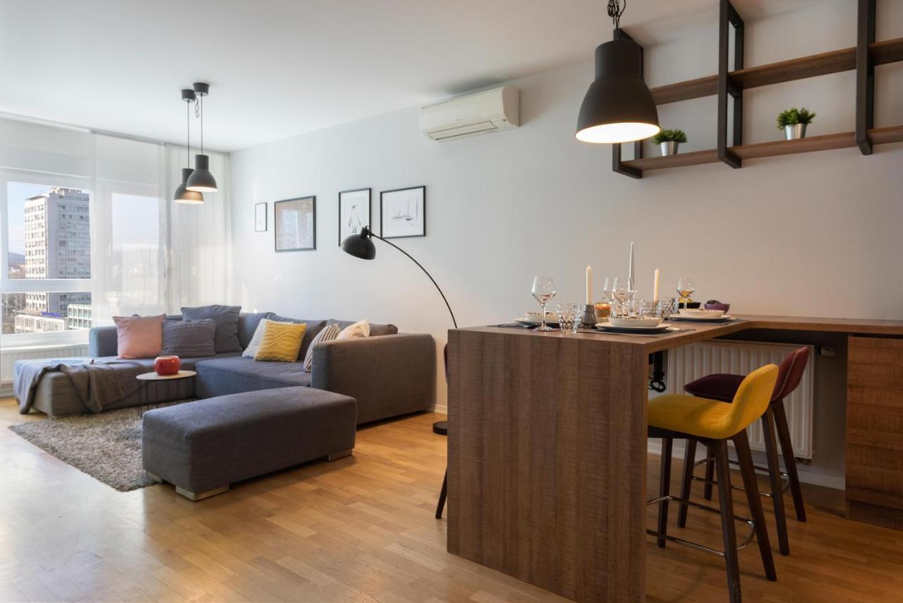 Spacious Apartment In Radnicka Business Zone - Free Parking Zagreb Exterior photo